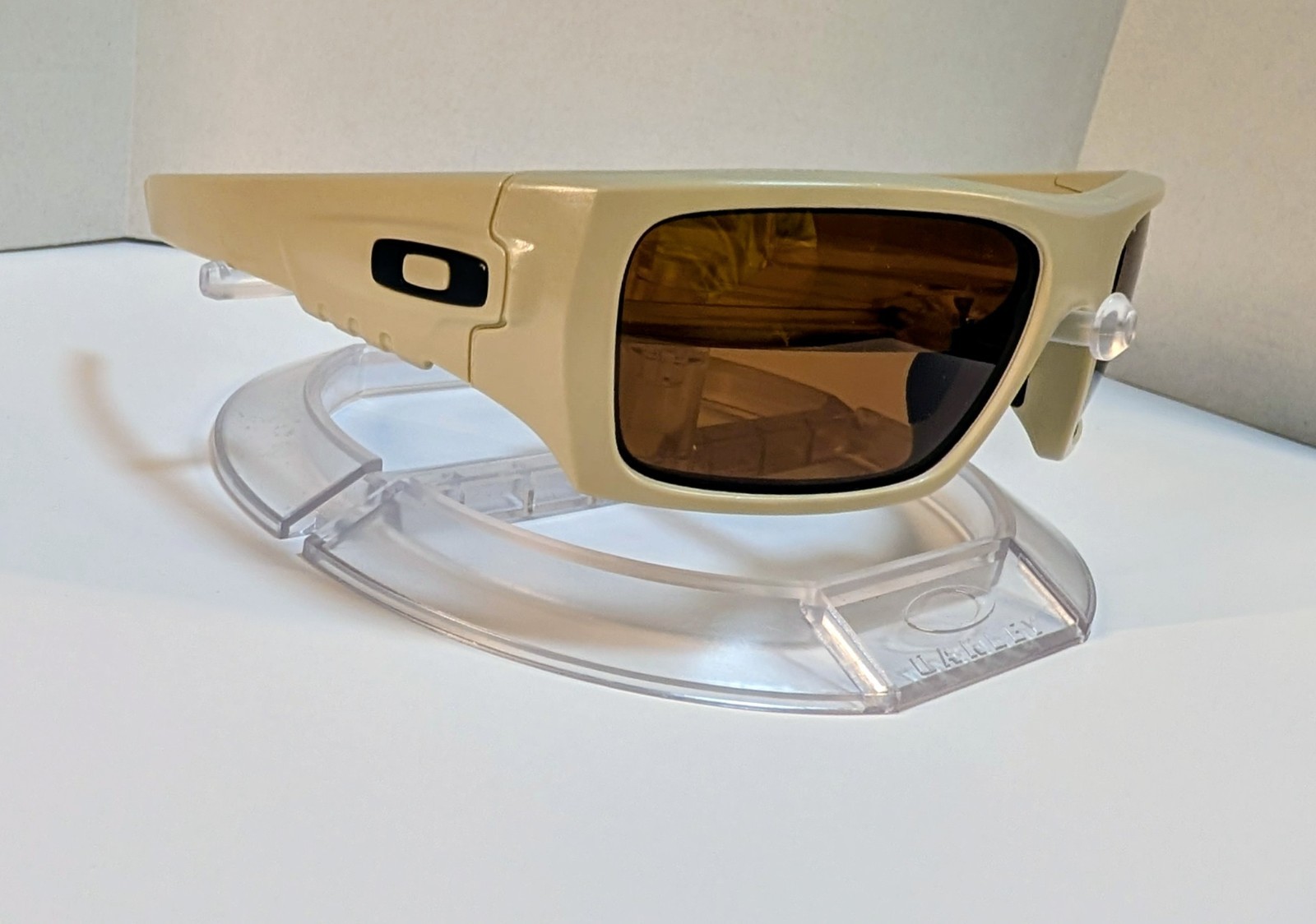 Oakley SI BALLISTIC DET CORD Desert Tan w/ Brown Polorized Lenses. Made In USA!!