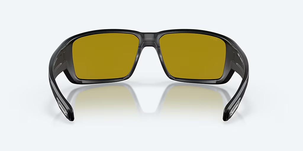 Costa Del Mar FANTAIL PRO POLARIZED Sunglasses Matte Black / Sunrise Silver 580G