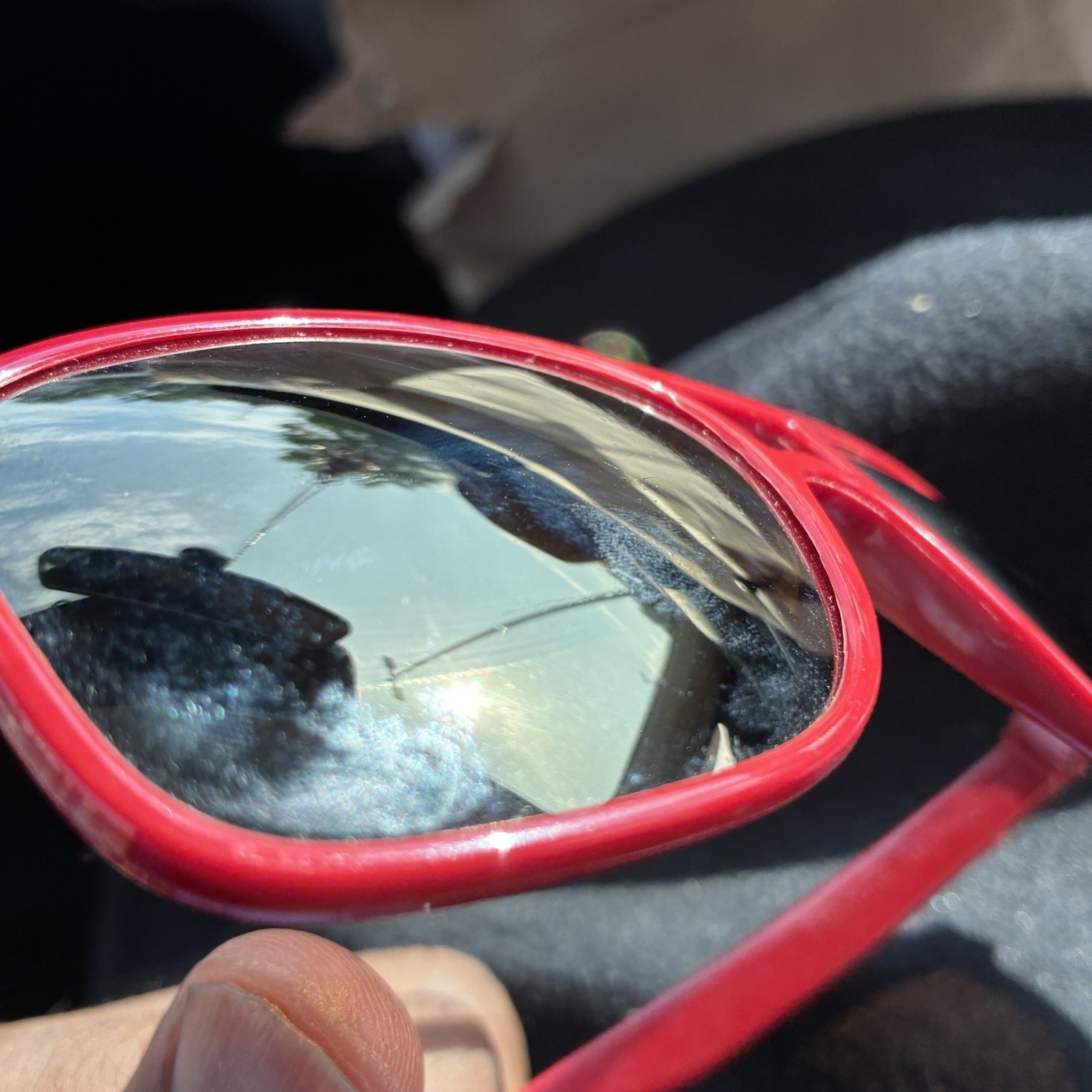 Bolle PC Sunglasses Men’s Red Plastic Made in France Frames Only