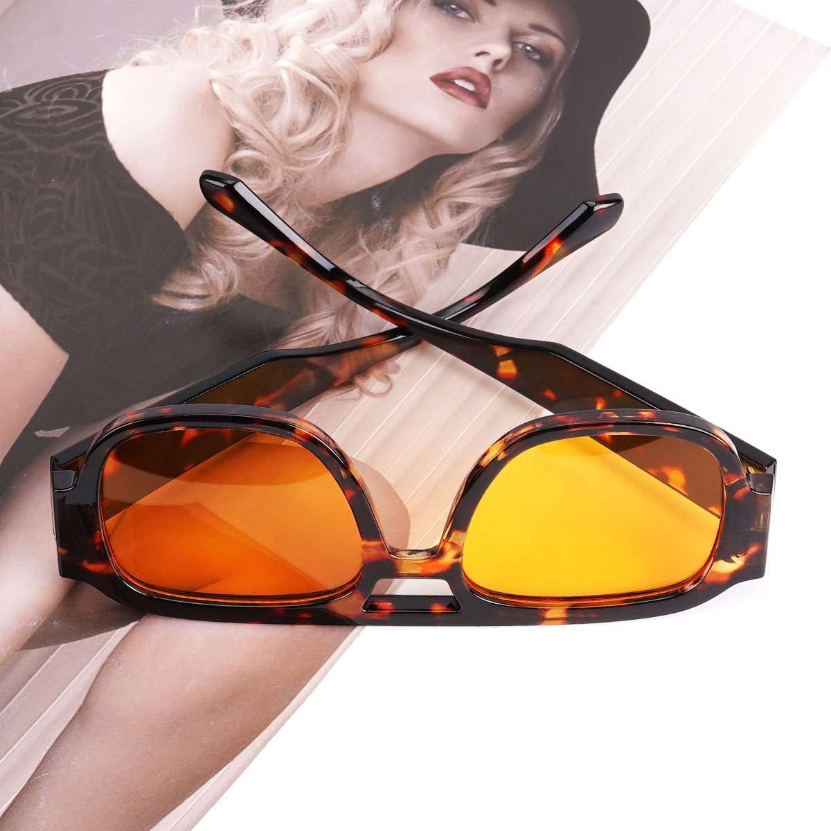 Fashion Polarized Sunglasses for Women Men Classic Retro Designer Style Glasses