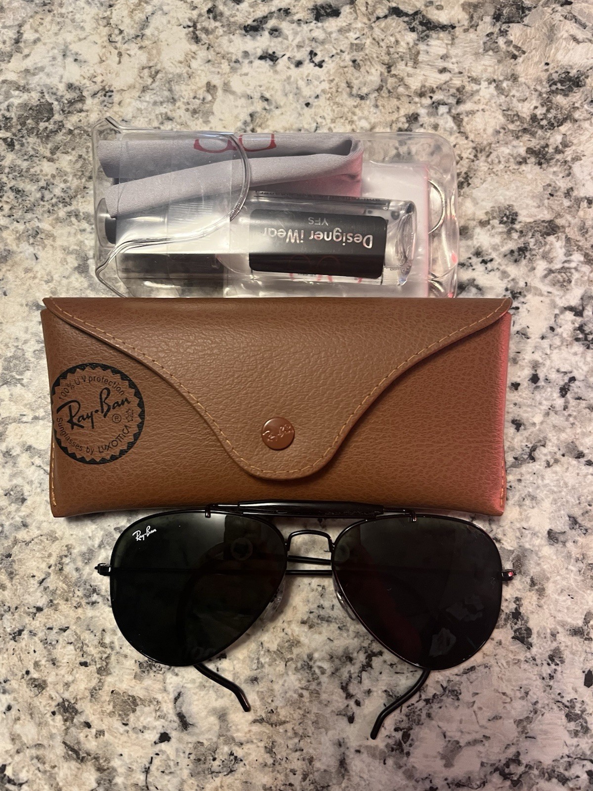 Ray-Ban Outdoorsman I Men’s Aviator Sunglasses – Rb3030