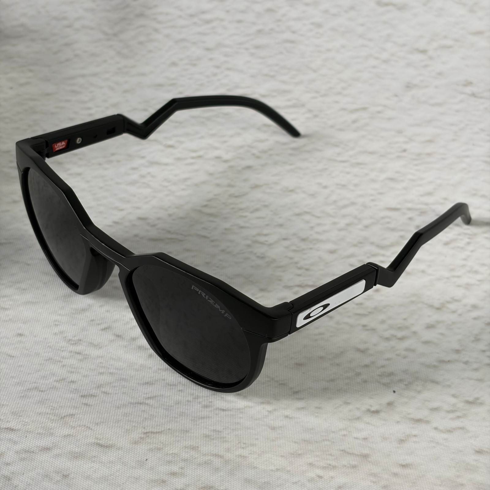 Oakley HSTN Sunglasses Matte Black Prizm Black Lens New In Box