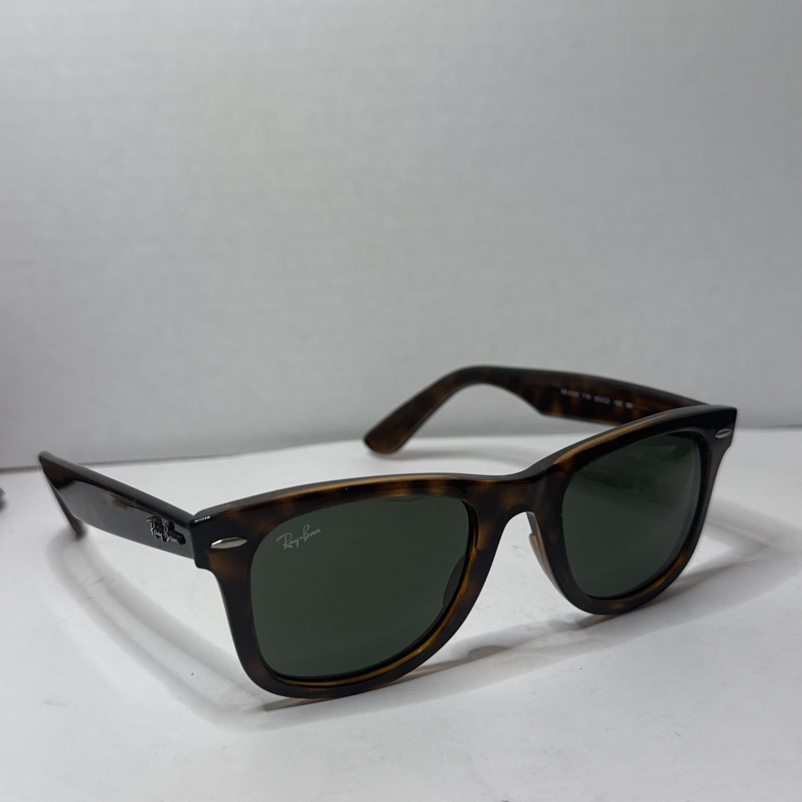 Ray-Ban Wayfarer RB4340 Light Havana Green Lens 50 mm 22 150 Sunglasses