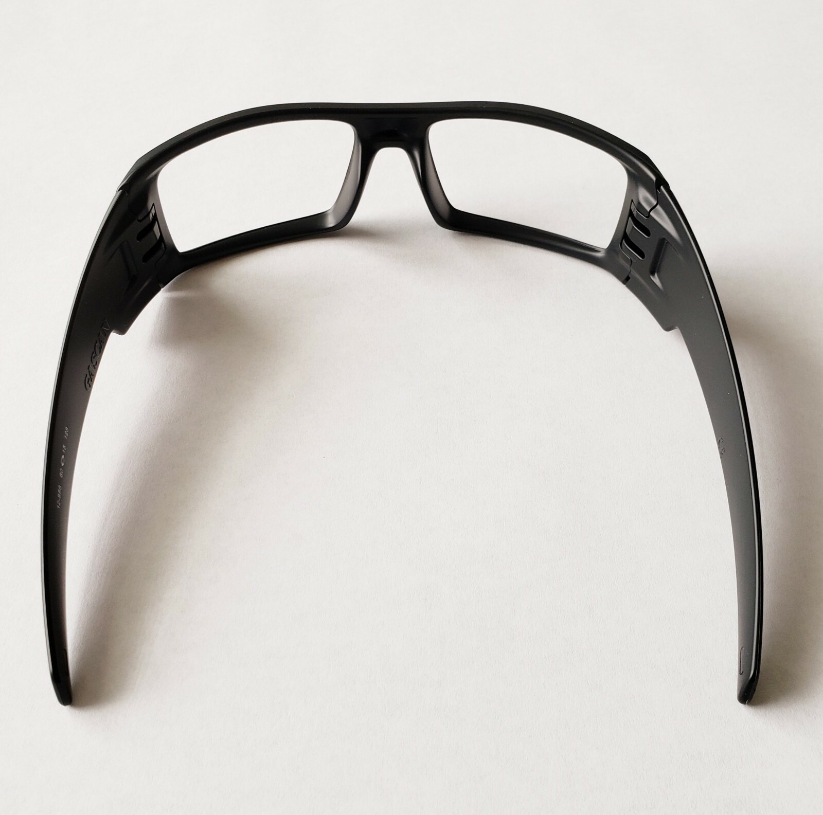 Oakley Gascan Matte Black Gunmetal Icons Replacement Frame Only Authentic OO9014