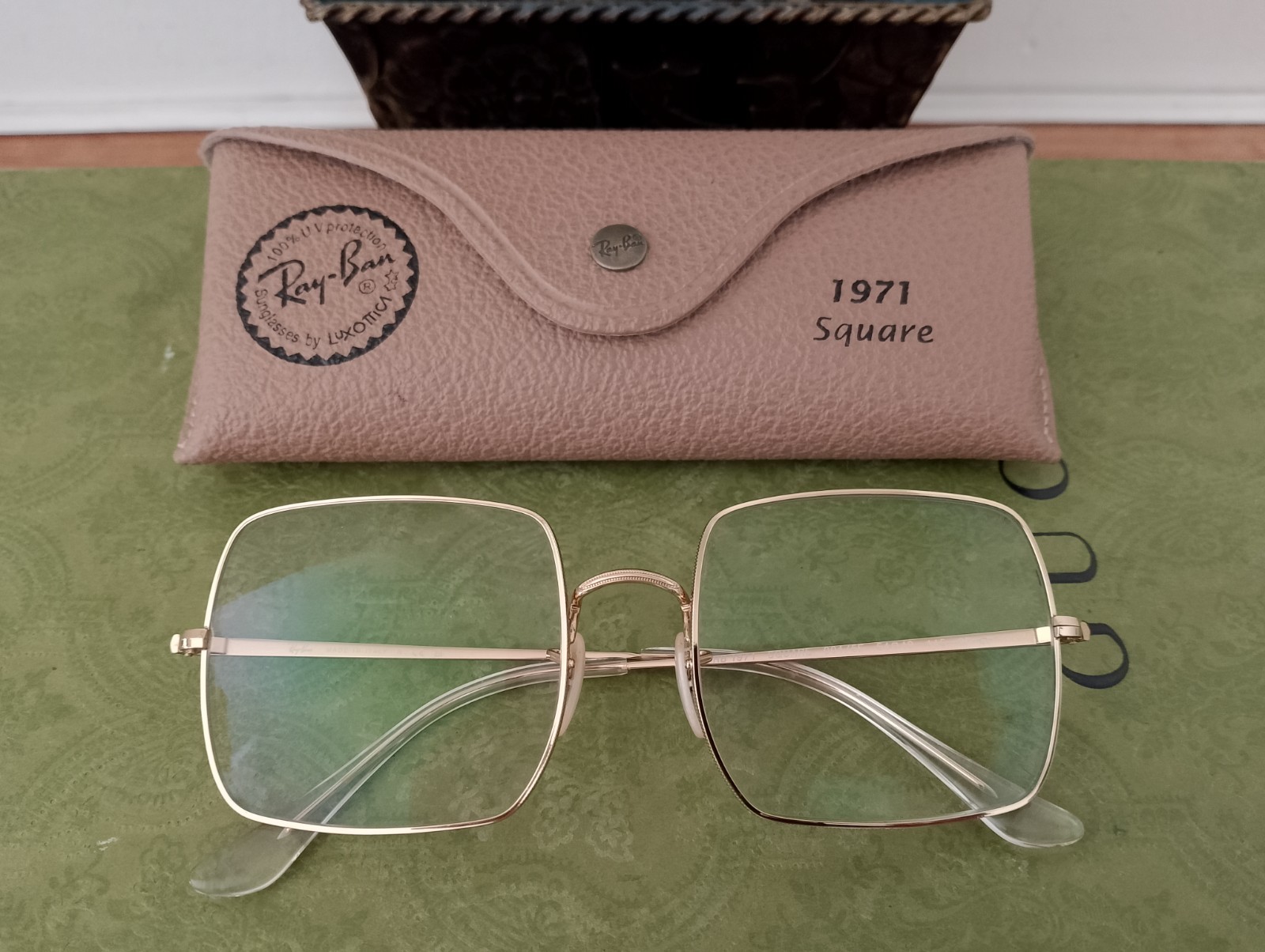 RAY BAN Sunglasses/Eyeglasses Frame RB 1971 001/5F GOLD. 54-19-145.