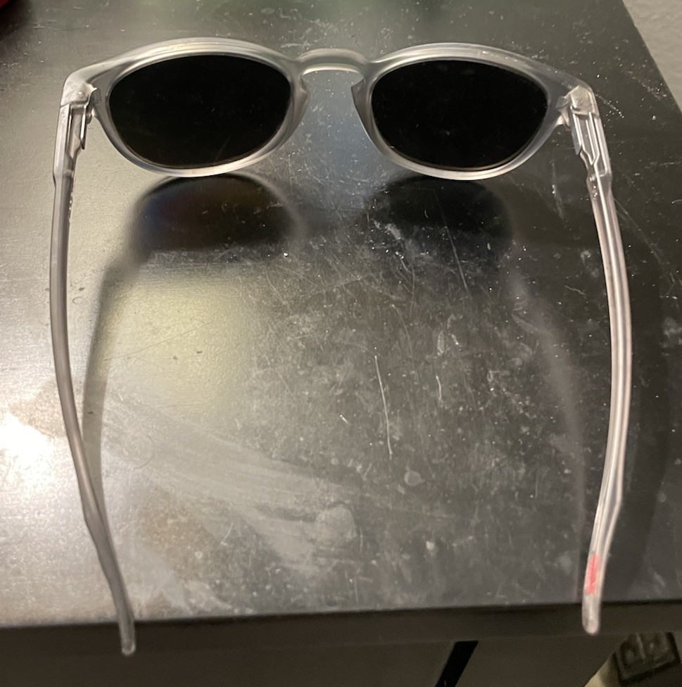 Oakley Latch Matte Grey Ink/Prizm Sapphire Polarized 53mm Sunglasses OO9265-3253
