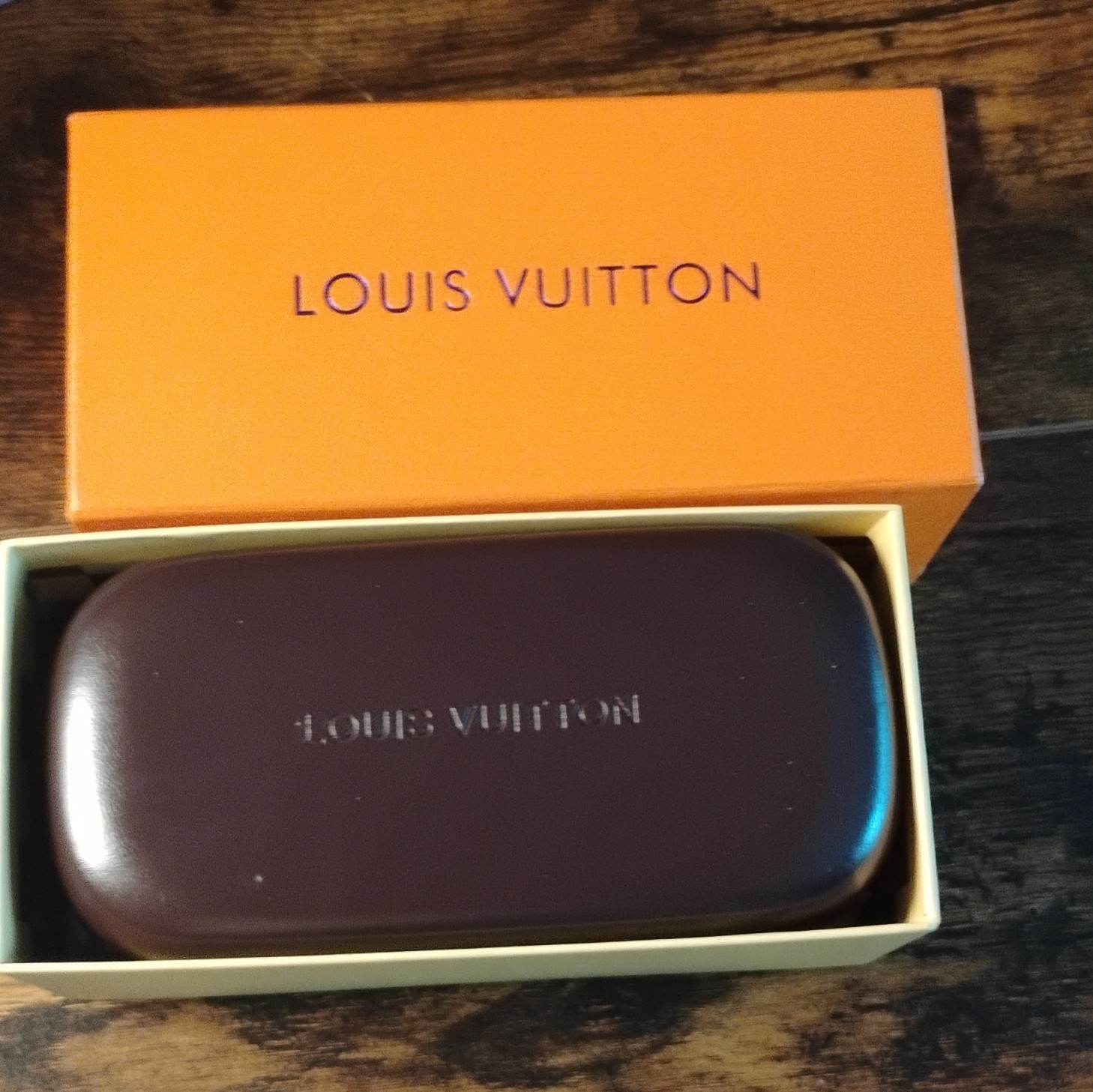 Louis Vuitton Z1739 Square Sunglasses Black Plastic Frame Brown Tinted 146mm