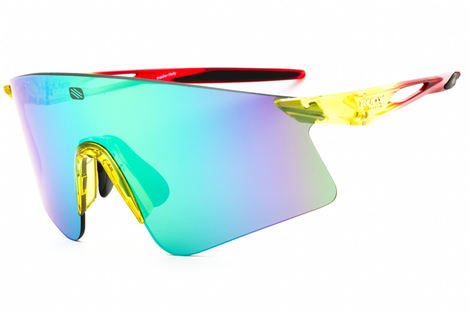 RUDY PROJECT SP944130 0001 Sunglasses Crystal Frame Green Multilaser Lenses 15mm