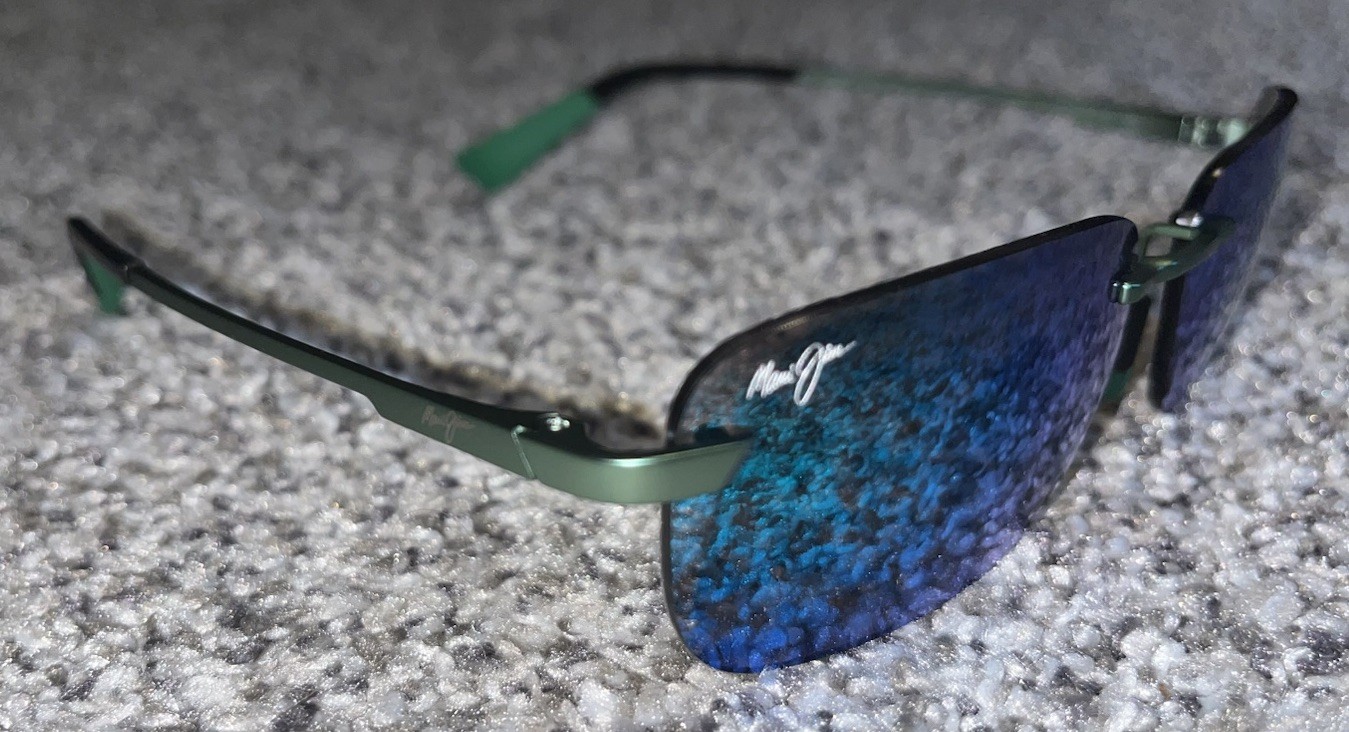 Maui Jim Lanakila Polarized Maui Green Mirror Sunglasses