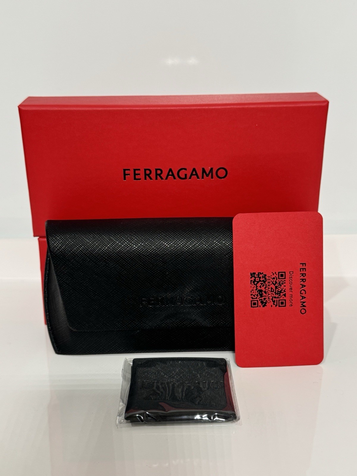 Salvatore Ferragamo SF2010F 432 Crystal Blue Chunky Square Acetate Sunglasses