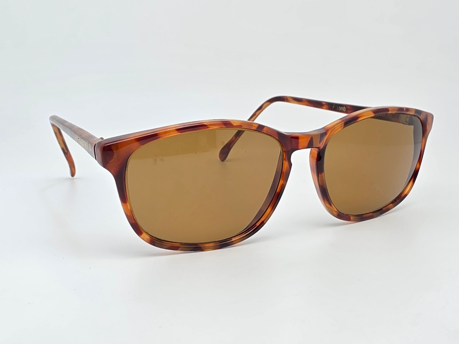 Levi’s I’s Bausch & Lomb B&L W1358 Havana Frame Brown B-15 Glass Lens Sunglasses