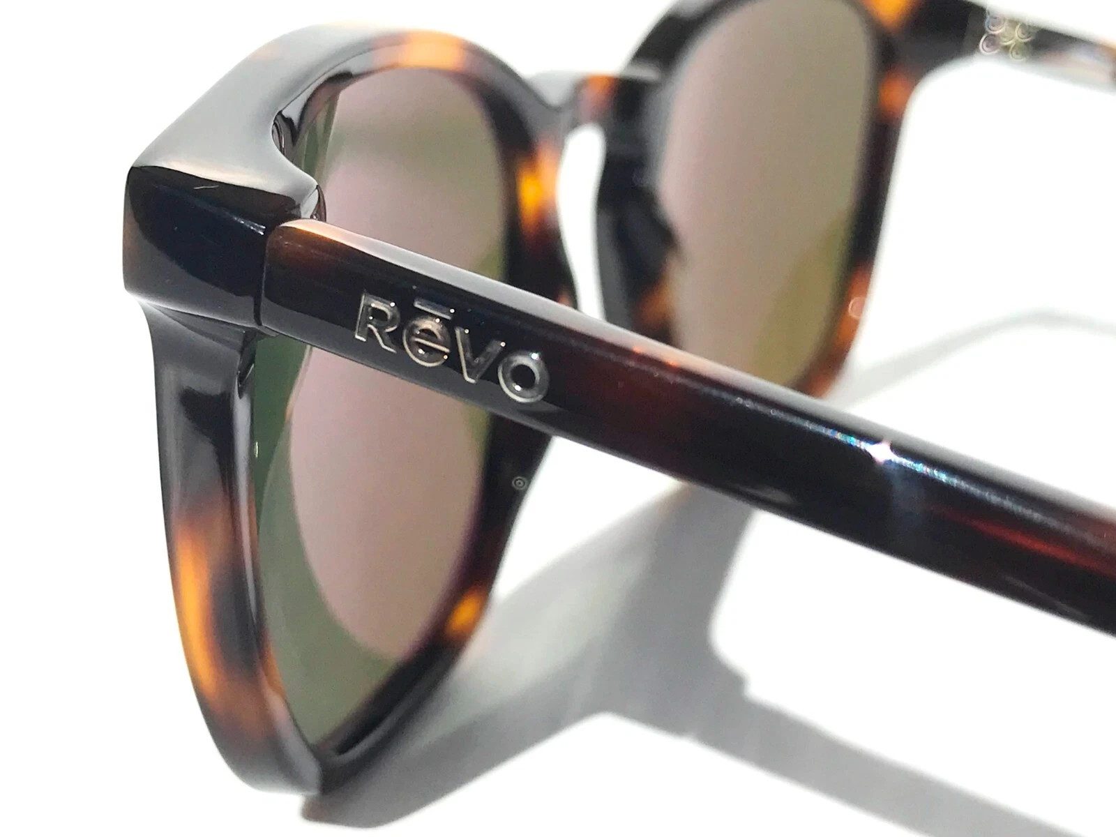 Revo Sunglasses WATSON Tortoise Frame / Blue Water POLARIZED GLASS Lens RE1129