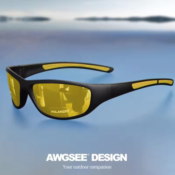 Fashion Polarized Wrap-Around Sports Sunglasses