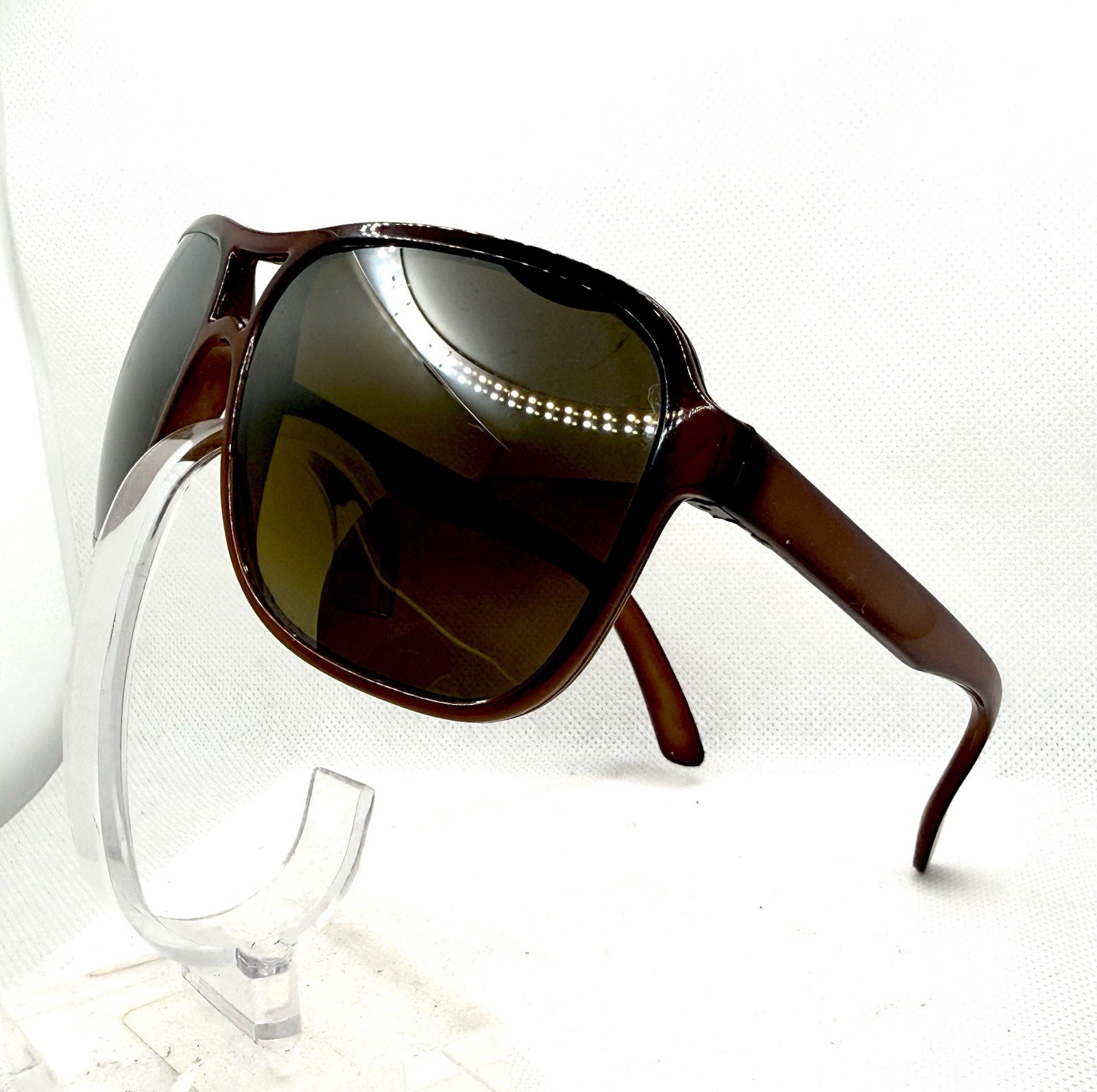 Sunglasses Nylon Frames France Depose Crown France Brown