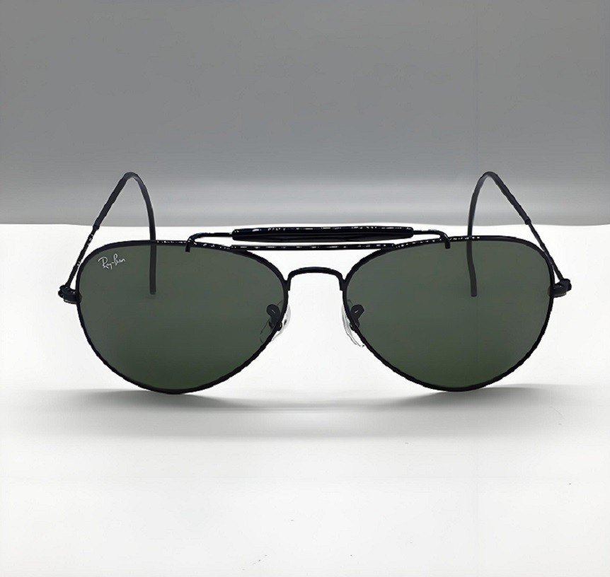 HOT GREEN RB3030 RAY-BAN OUTDOORSMAN SUNGLASSES KT-9542