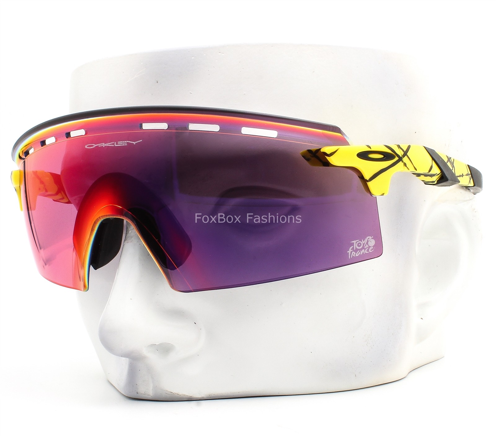 Oakley Sunglasses Encoder Tour de France Yellow Splat Prizm OO9235-0739 w/case