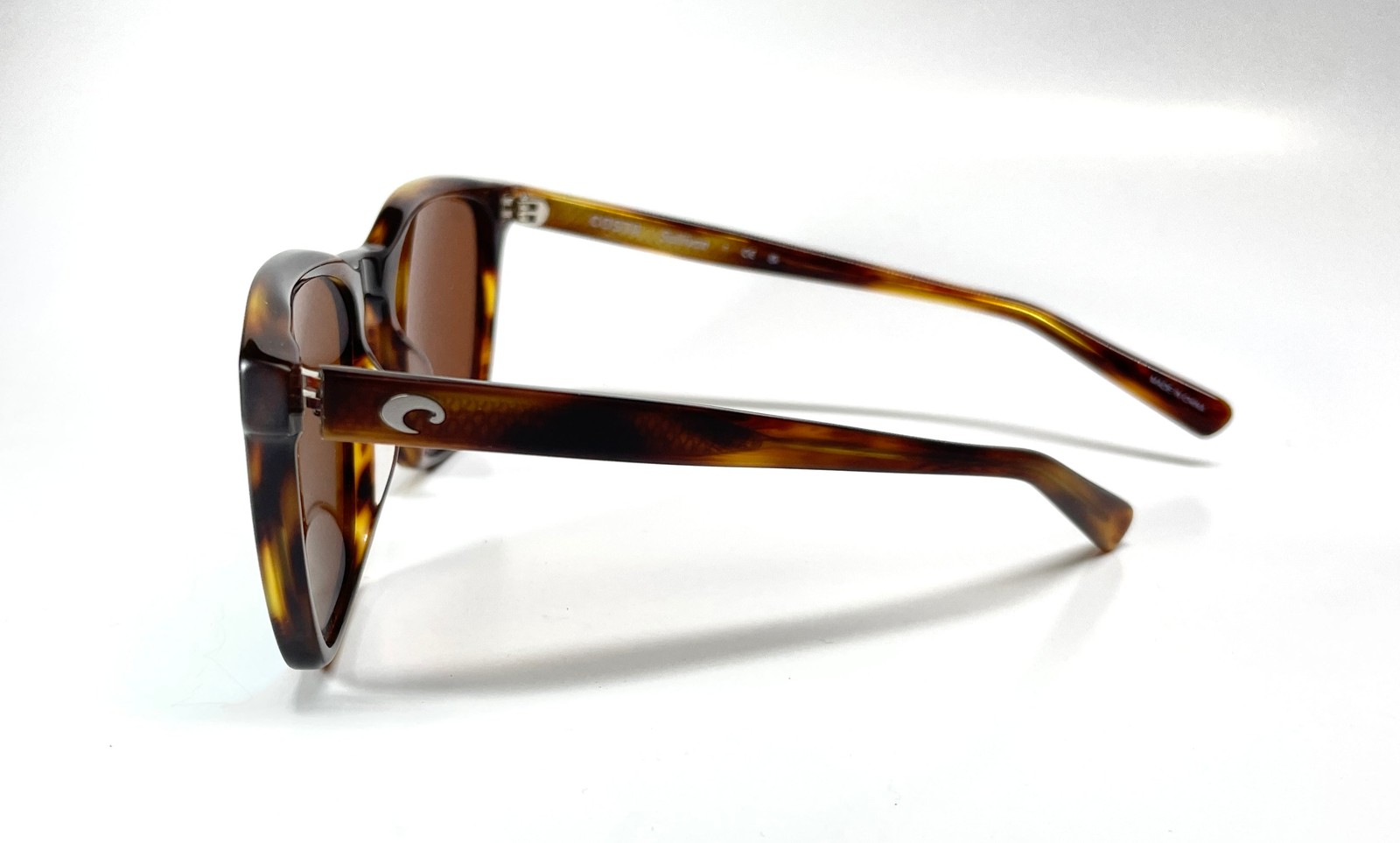 Costa Del Mar Sullivan Tortoise frame Green Mirror 580 glass lens