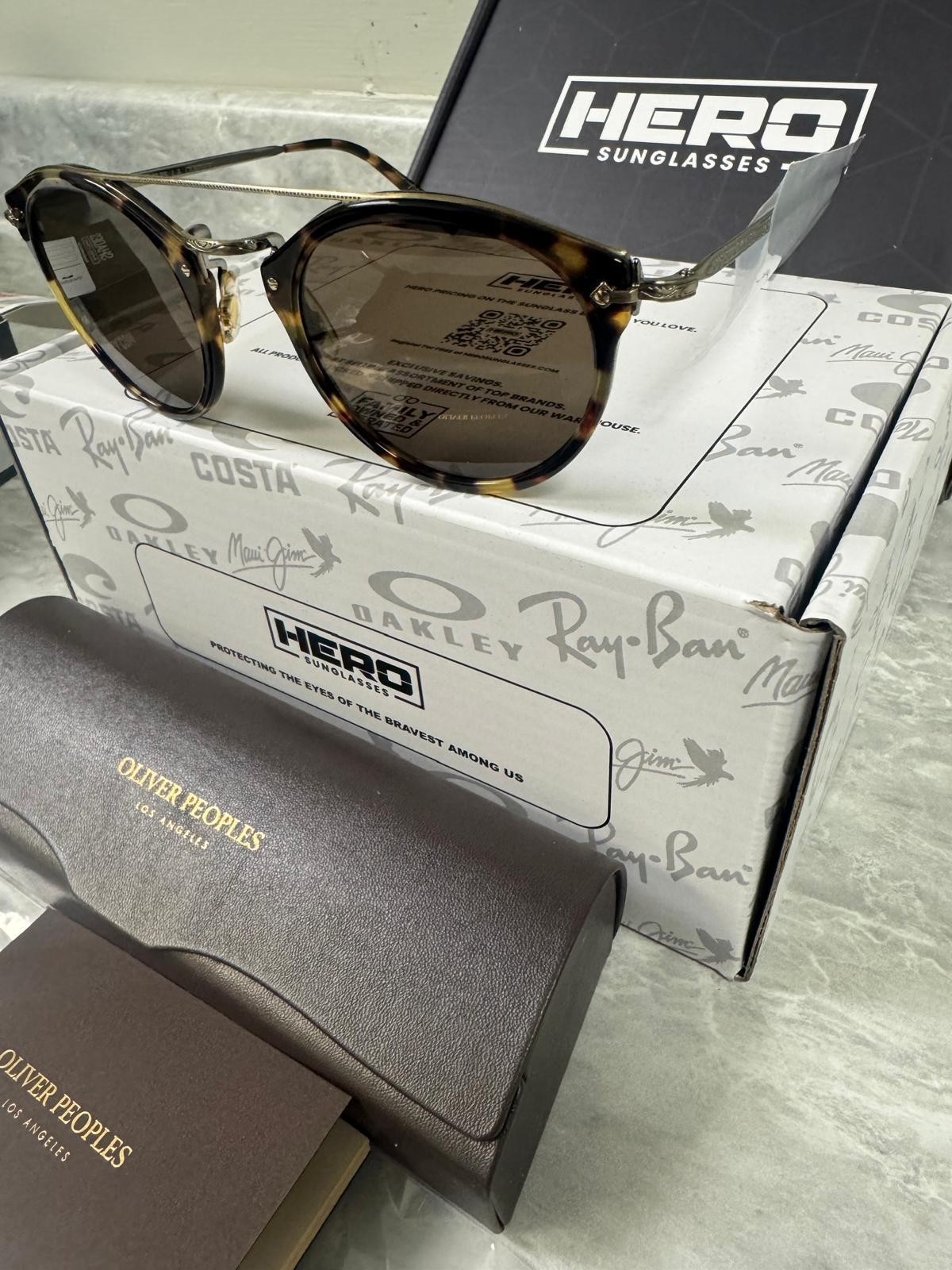 OLIVER PEOPLES | NEW | REMICK | 5349S 140773 | TORTOISE | BROWN