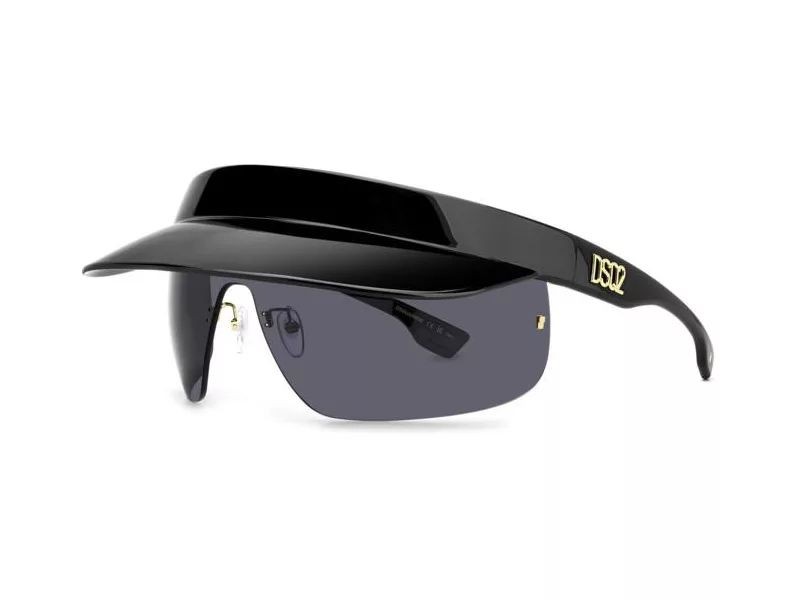 Dsquared2 Unisex 99 mm Black Sunglasses D20139-S-807-99