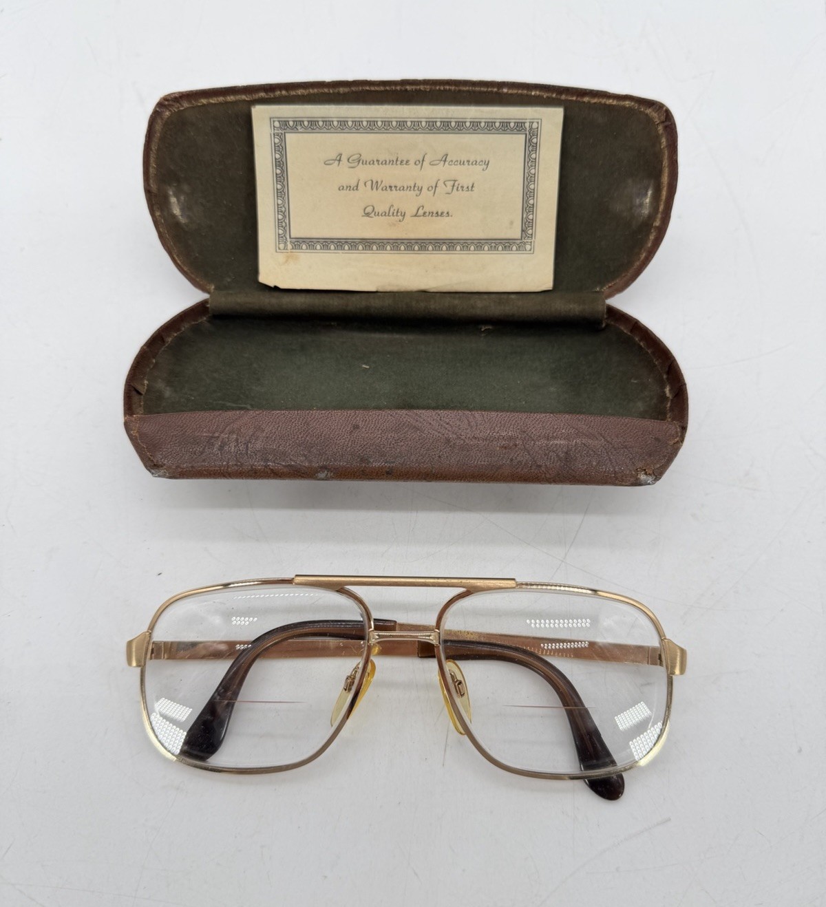 Vintage 1980s Rodenstock Manuel Gold Frame Aviator Eye Glasses 140 – 16mm RARE