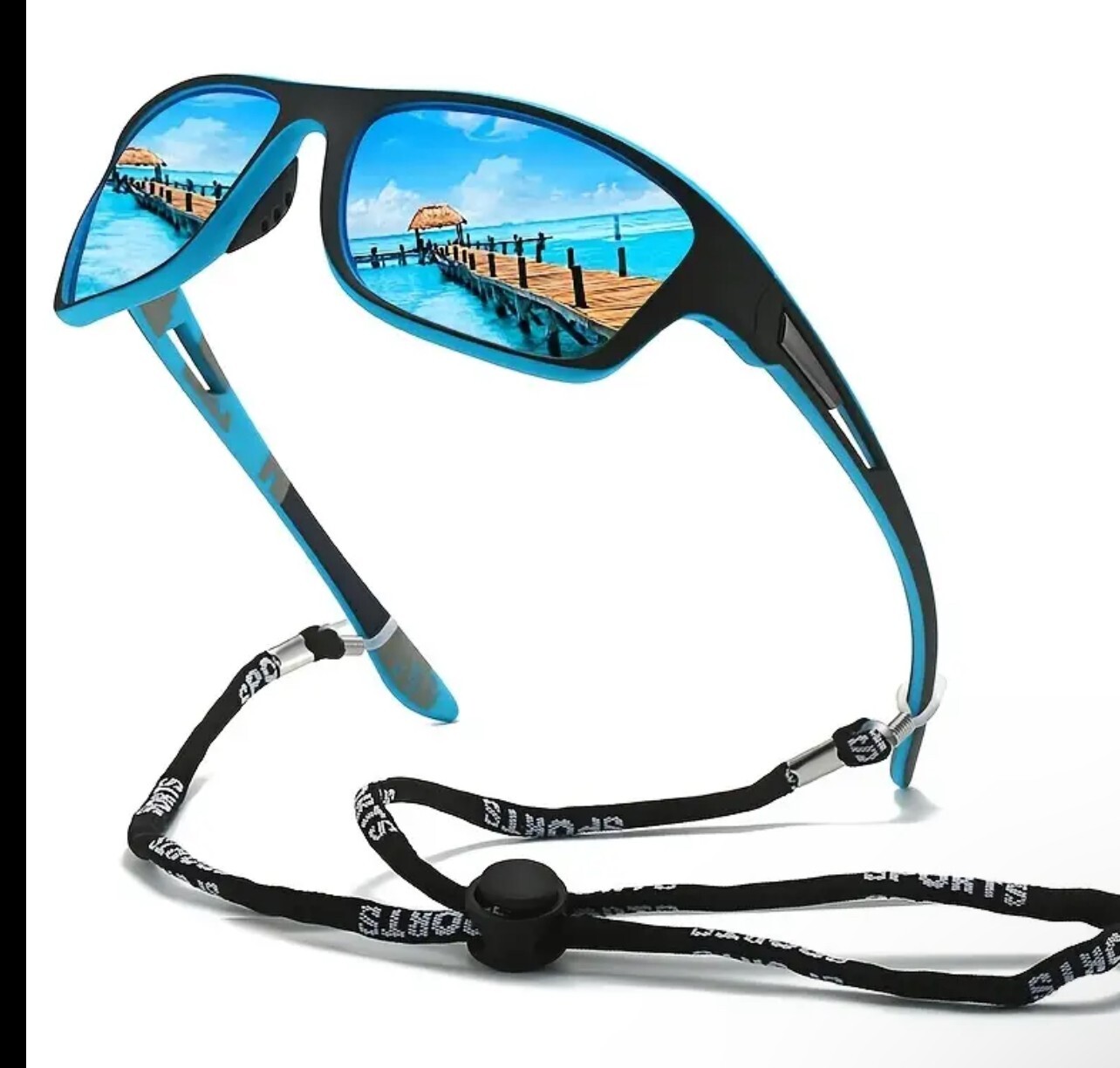 Polarized Sunglasses Men Outdoor Sports Driving Fishing Trendy Shades Running