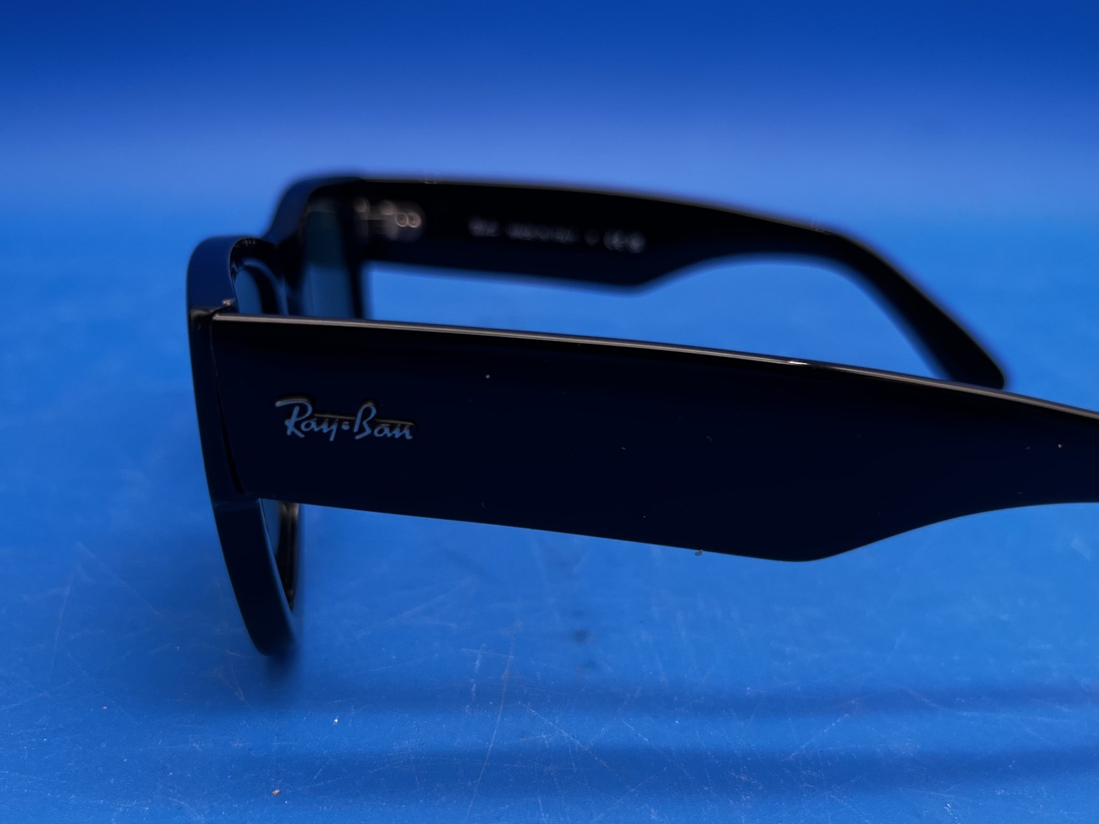 Ray-Ban RB0840S Mega Wayfarer 901/31 51mm Black Frame/Green Lens Sunglasses