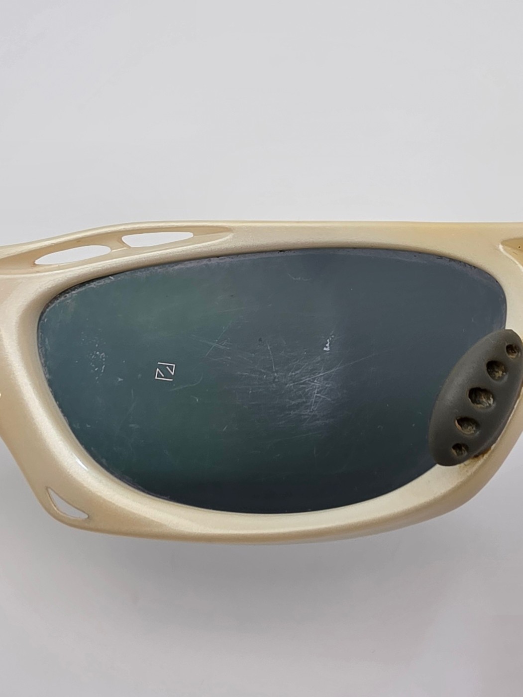 Columbia PFG Pacifica C04 Metallic White Frame Polarized Grey Lens Sunglasses