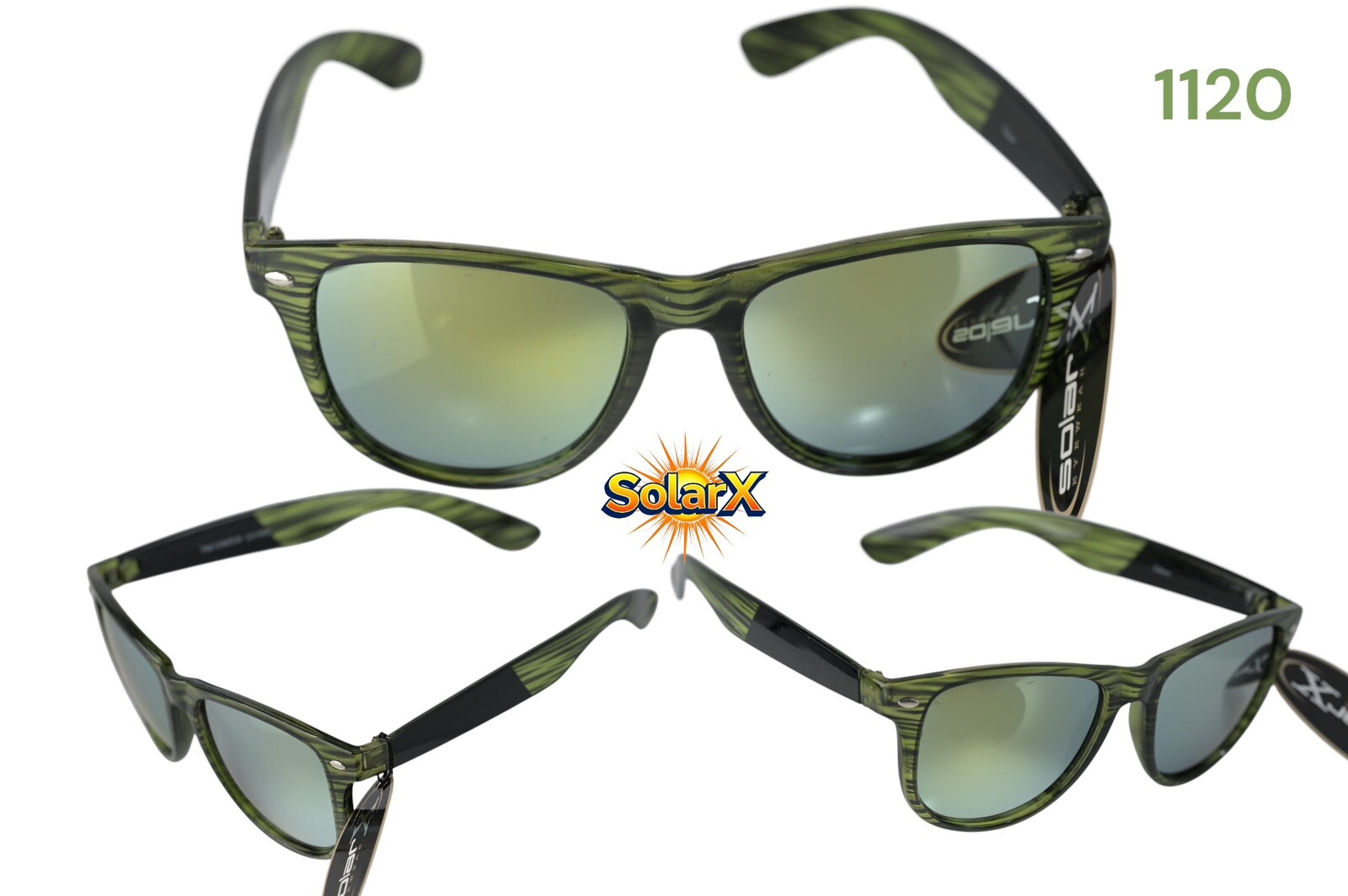 New Solarx W/F Anti Glare Fishing Cycling Driving Sport Sunglasse 1120
