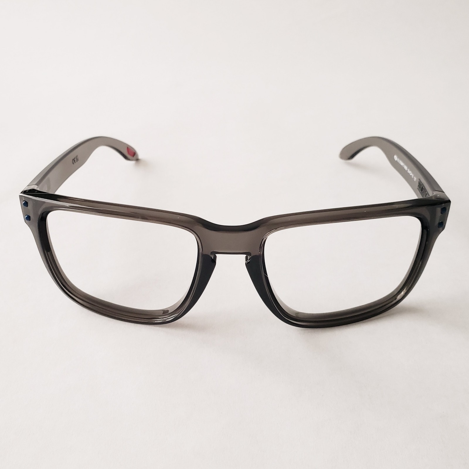 Oakley Holbrook XL Grey Smoke Blue Icons Replacement Frame Only Authentic OO9417