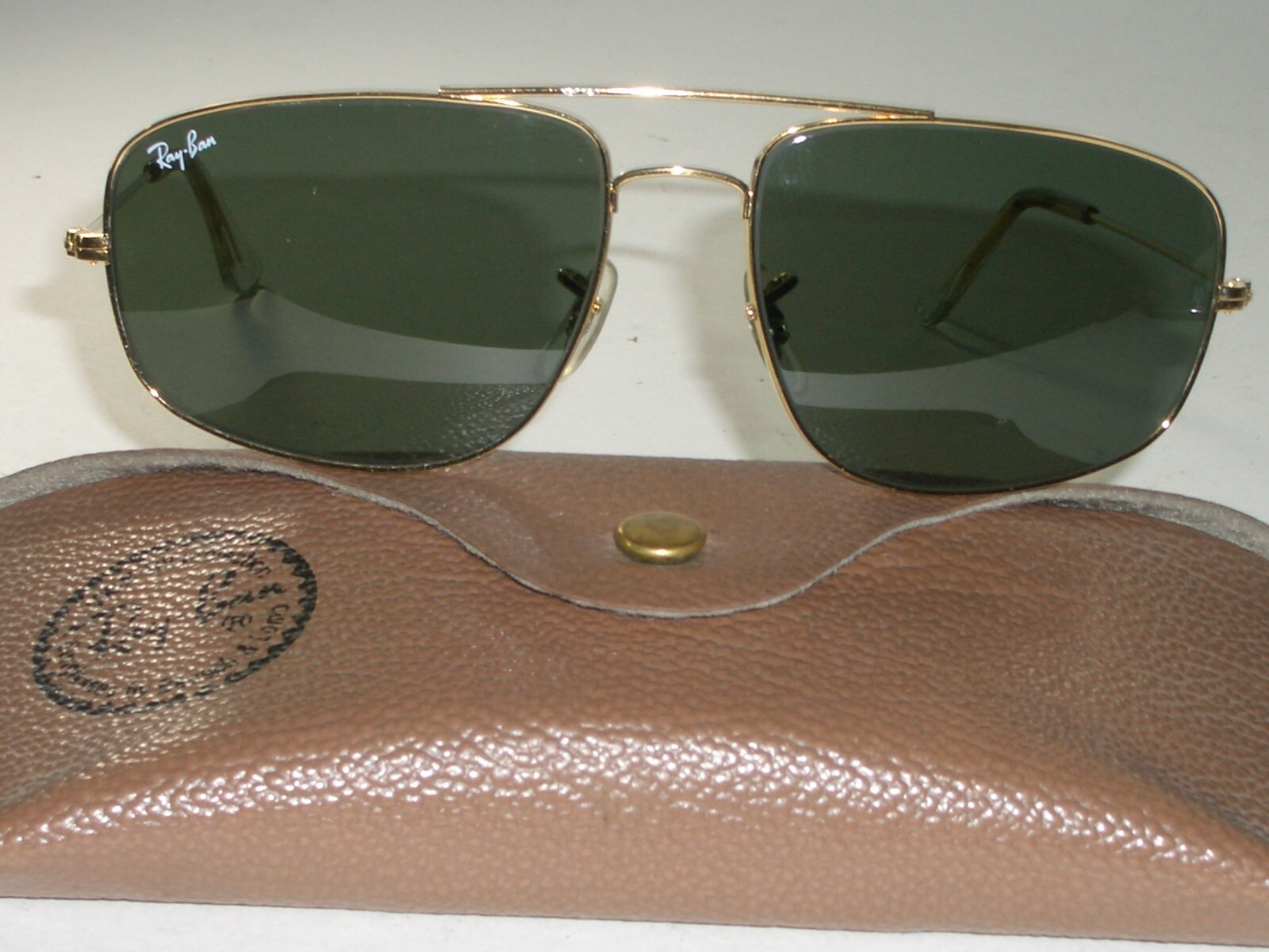 58[]17mm VINTAGE B&L RAY BAN W0962 GEP G15 UV EXPLORER AVIATOR SUNGLASSES MINT
