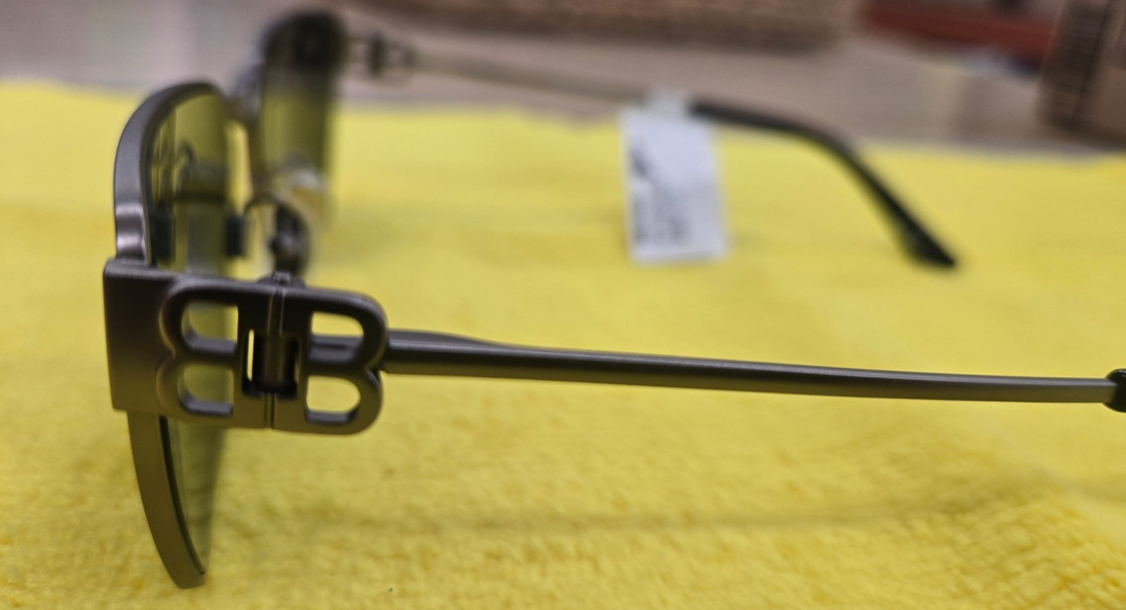Balenciaga Rare Unisex Metal Aviator Sunglasses BB0374SK Orig. $490 NWT