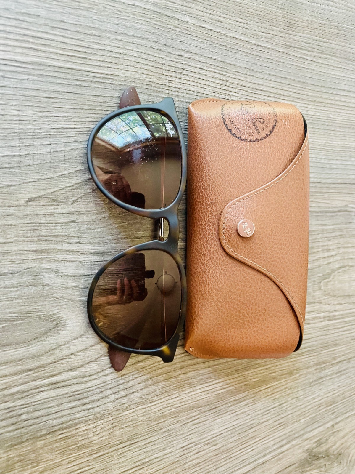 Ray-Ban Erika RB4171-865/13 Unisex Matte Havana Frame w/Brown Lens Sunglasses