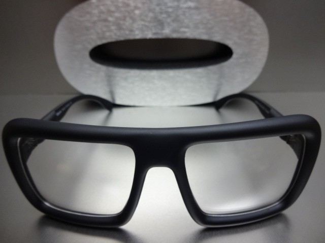 Mens Women OVERSIZE VINTAGE RETRO Clear Lens EYE GLASSES Large Matte Black Frame