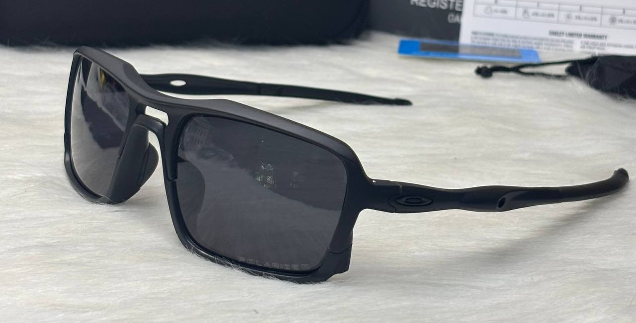 Oakley Triggerman Sunglasses OK 9314 Style Matte Black/Black Iridium