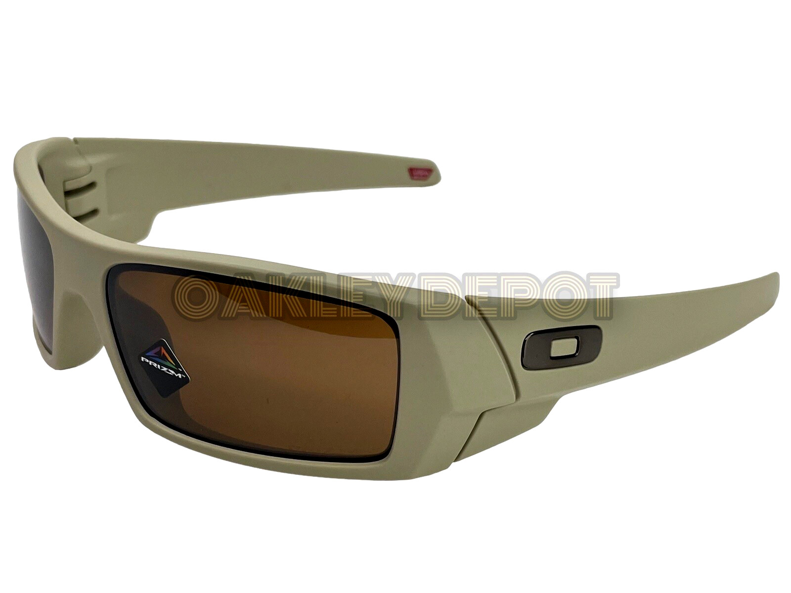 ✅🕶️ OAKLEY GASCAN SI 009014 DESERT TAN/PRIZM TUNGSTEN SUNGLASSES