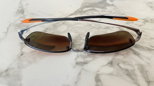 Maui Jim Sunglasses MJ624-17 Lanakila 59-15-140 Polarized Orange Mirror Light Ru