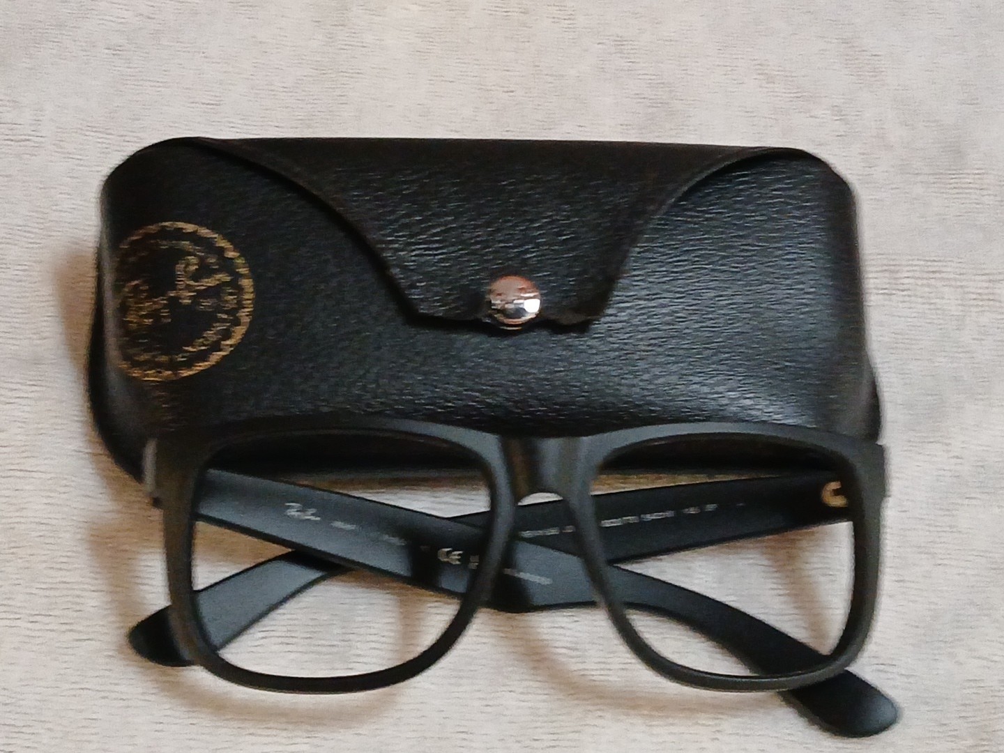 Ray Ban Justin RB4165 622/T3 Black Rubber Matte Sunglasses Frames 54-16-145