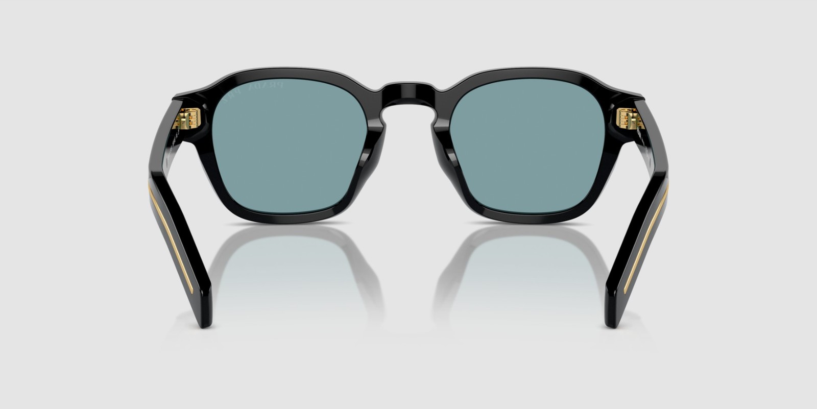 PRADA PR A16S 16K04D Black Polarized Green Polarized 52 mm Men’s Sunglasses