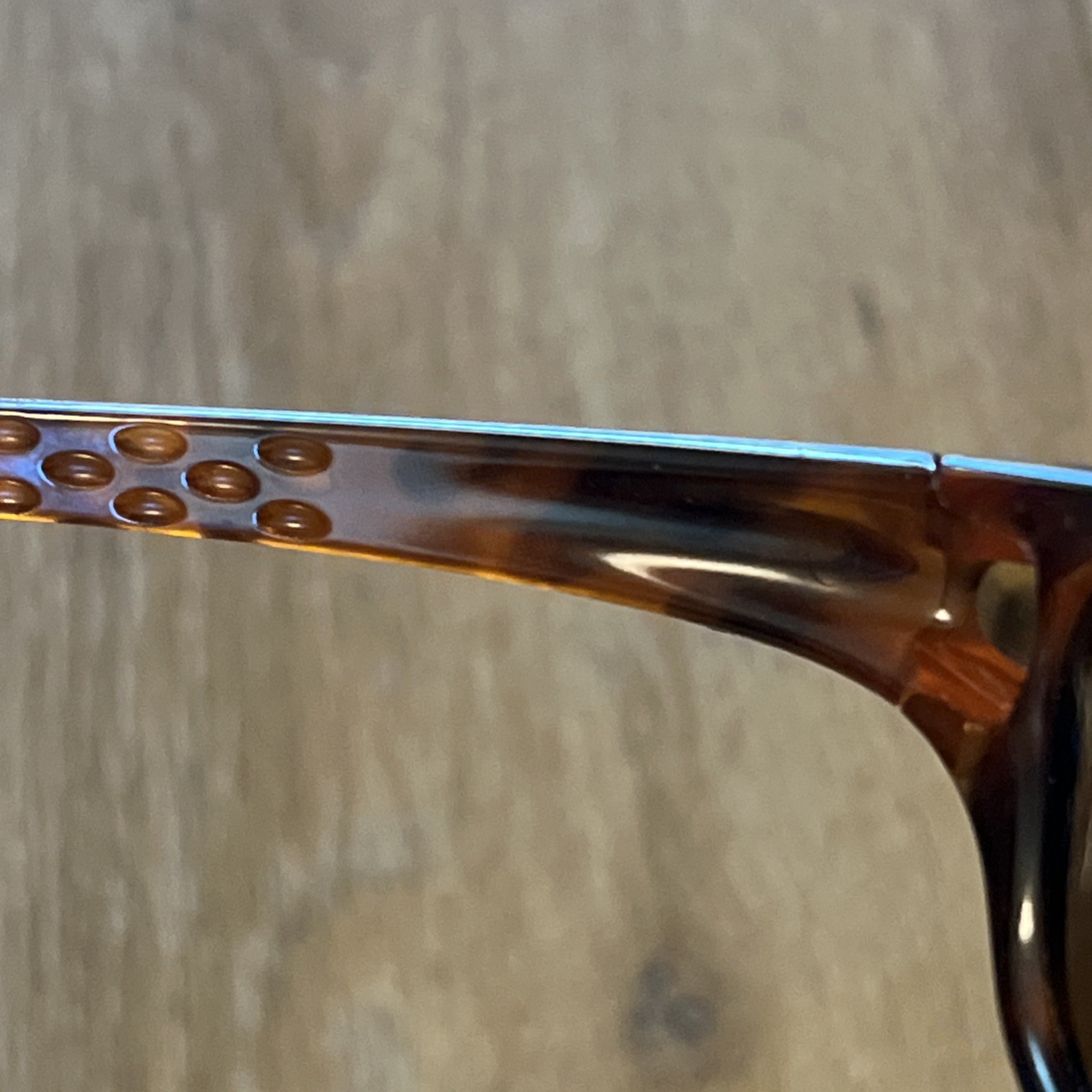 Vintage Oakley Tens 1.0 Brown Tortoise Wrap Sunglasses FRAMES ONLY Made In USA