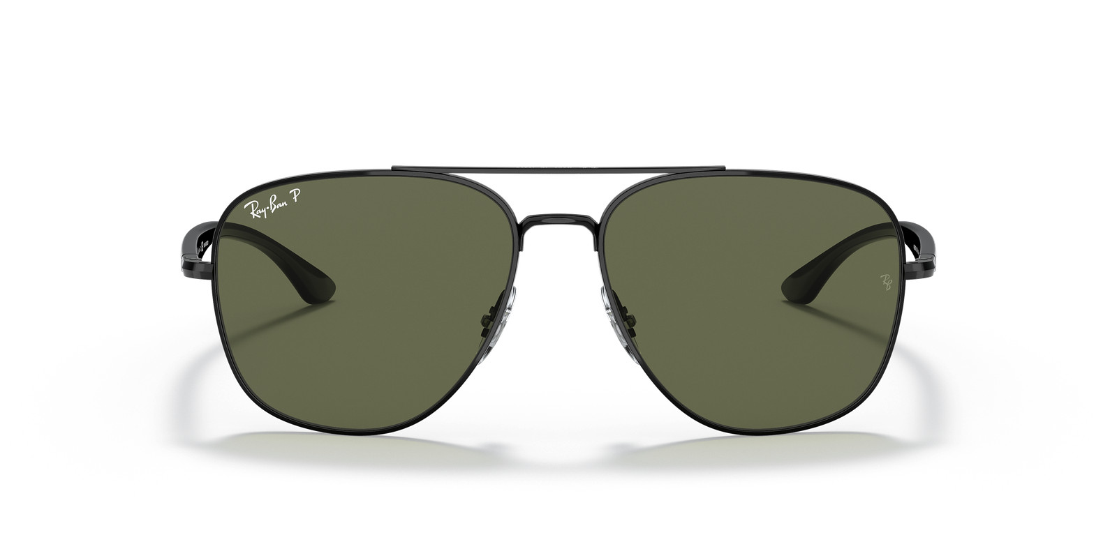 Ray-Ban RB3683 Polished Black/G-15 Green Polarized 56 mm Sunglasses