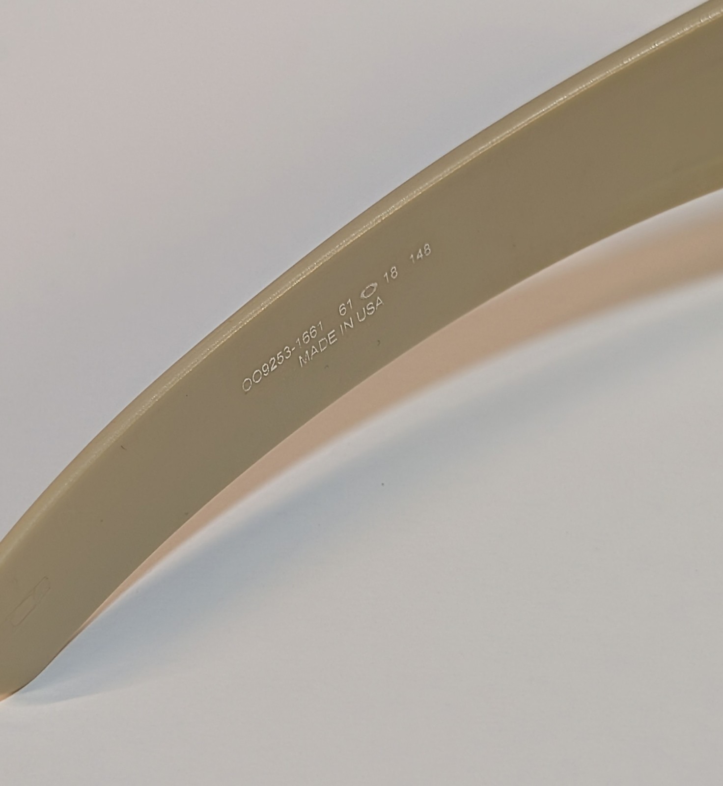 Oakley SI BALLISTIC DET CORD Desert Tan w/ Brown Polorized Lenses. Made In USA!!