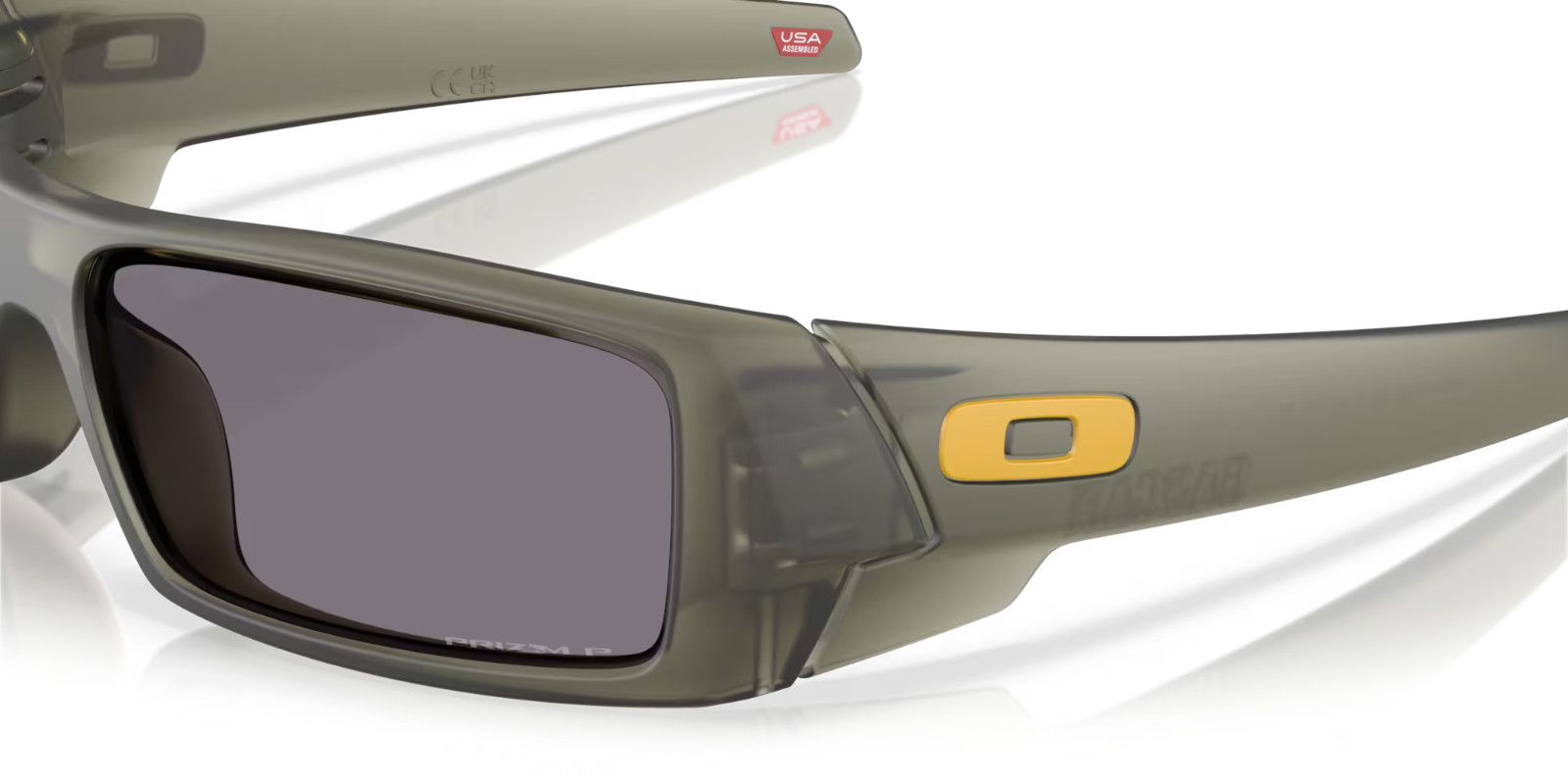 NEW Oakley GASCAN POLARIZED Olive Ink Frame PRIZM Grey Lens Sunglass OO9014-D5
