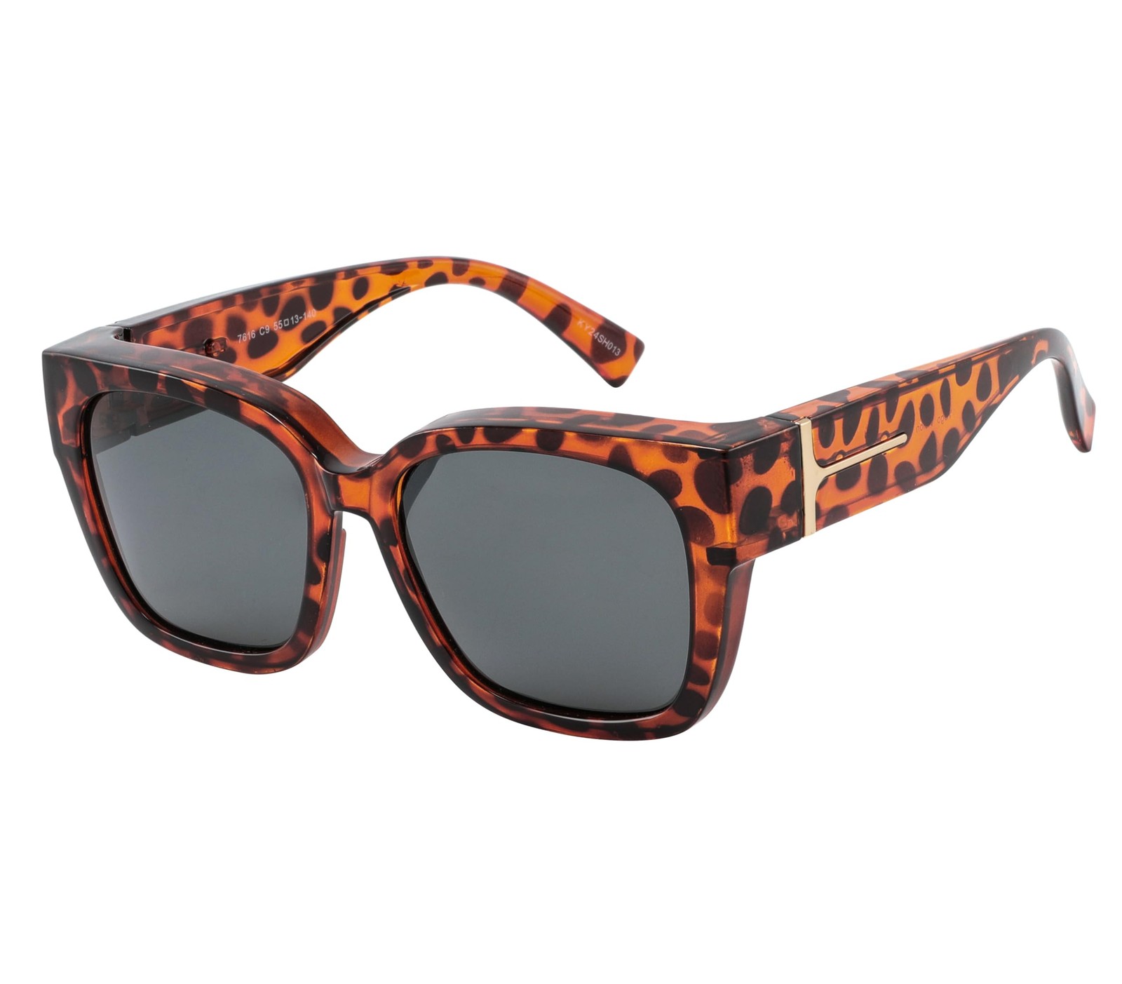 Yogo Vision Polarized Fit Over Glasses Sunglasses for Women Men Wear Over