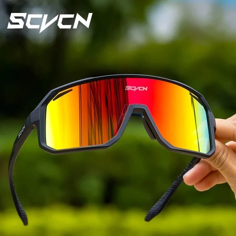 Polarized Sports Sunglasses UV400 Cycling Driving Fishing Wrap Outdoor Glasses