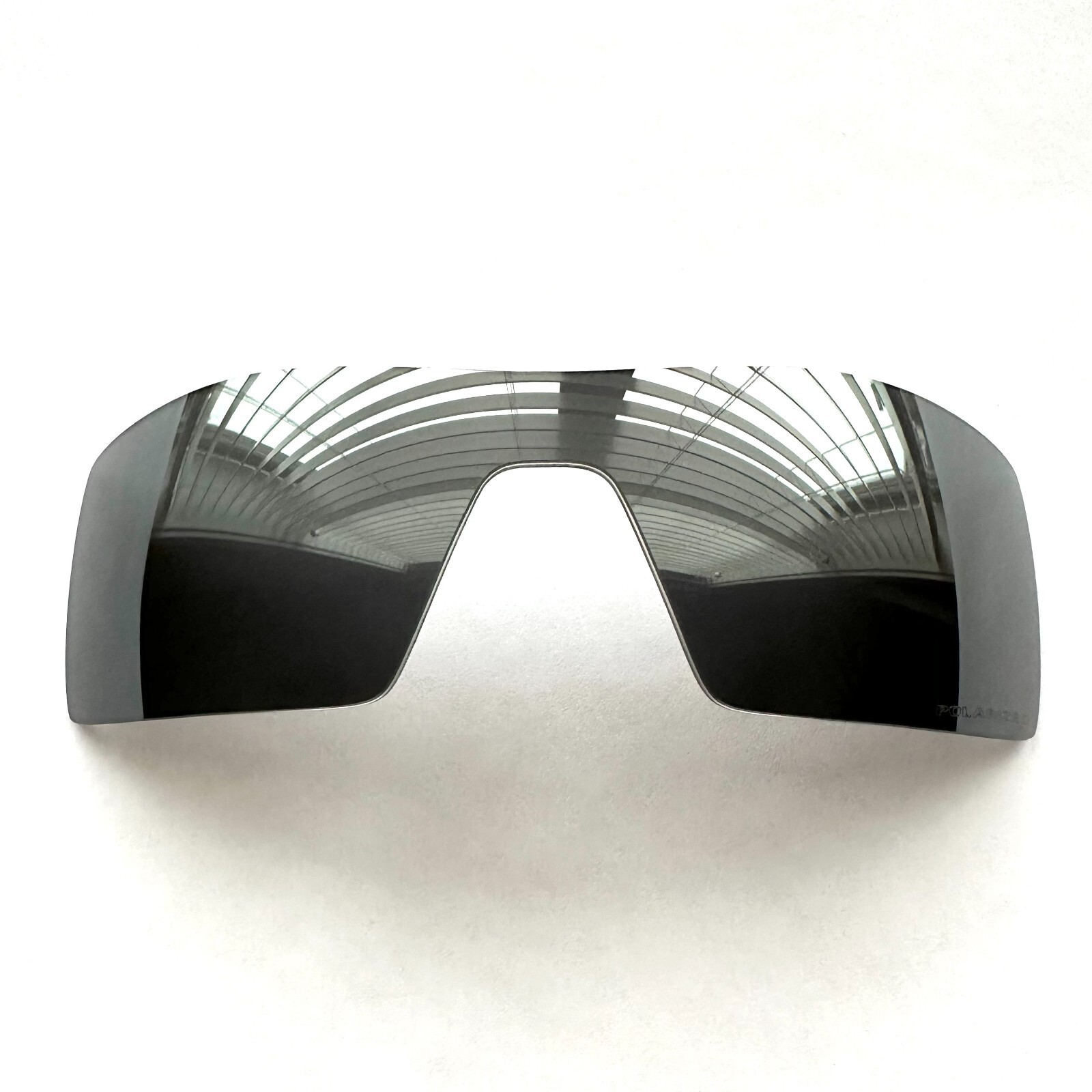 Authentic Oakley Oil Rig Black Iridium Polarized Replacement Lens OO9081