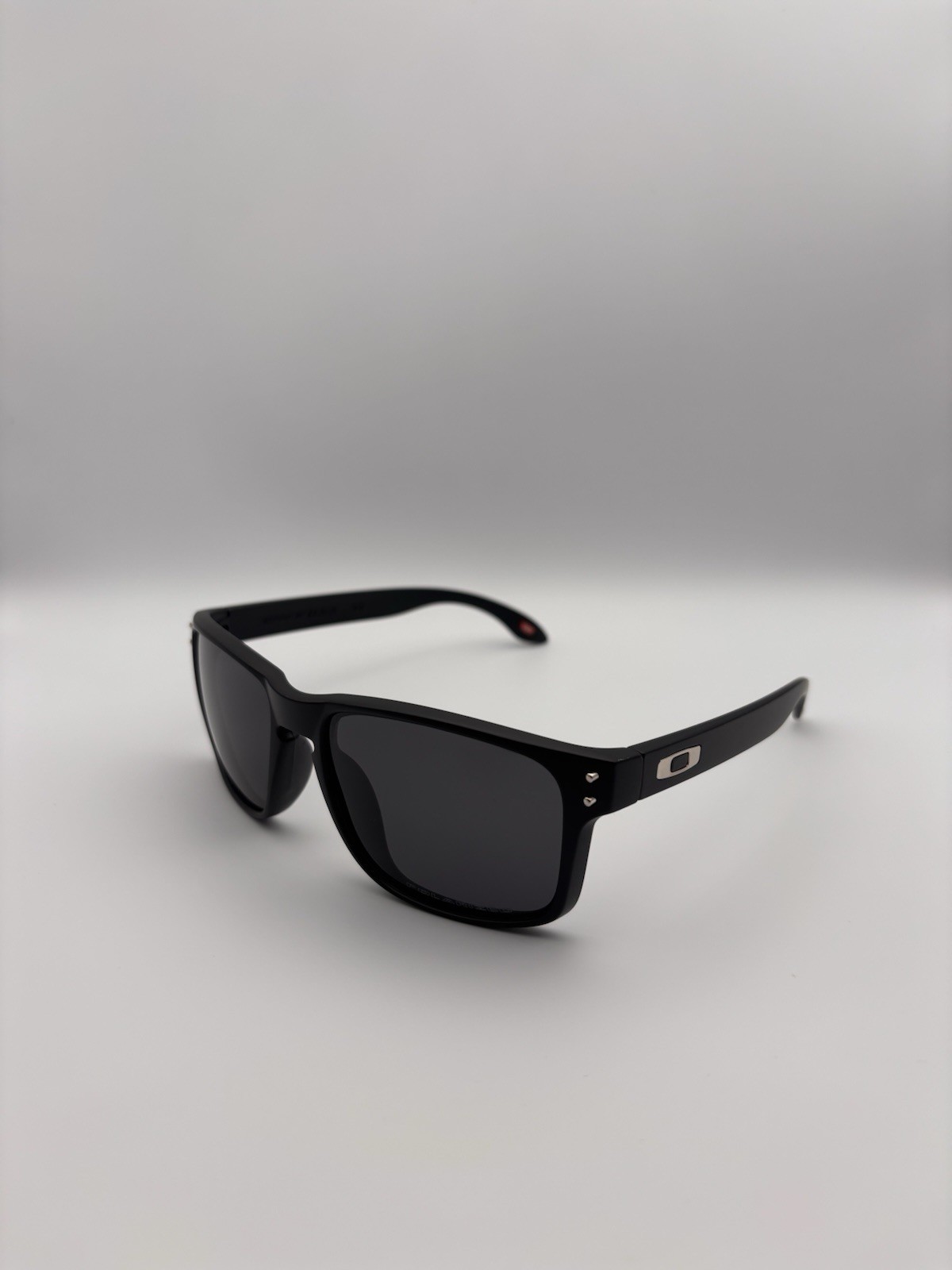 Oakley Holbrook Matte Black Frame And Black Lenses Sunglasses With Case