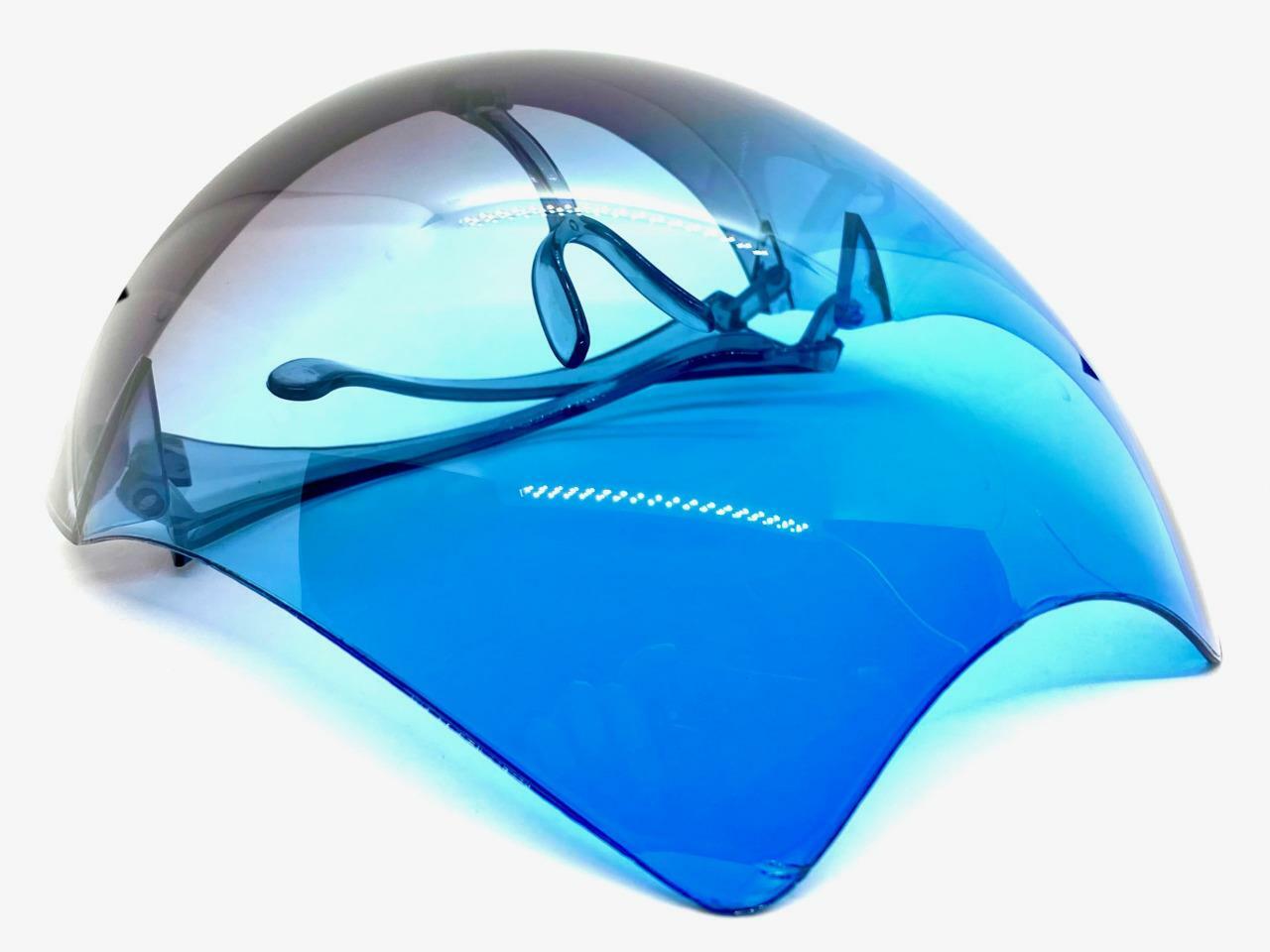 Oversized Bubble Face Shield Visor SUN GLASSES Protective Eyewear Anti Fog Lens