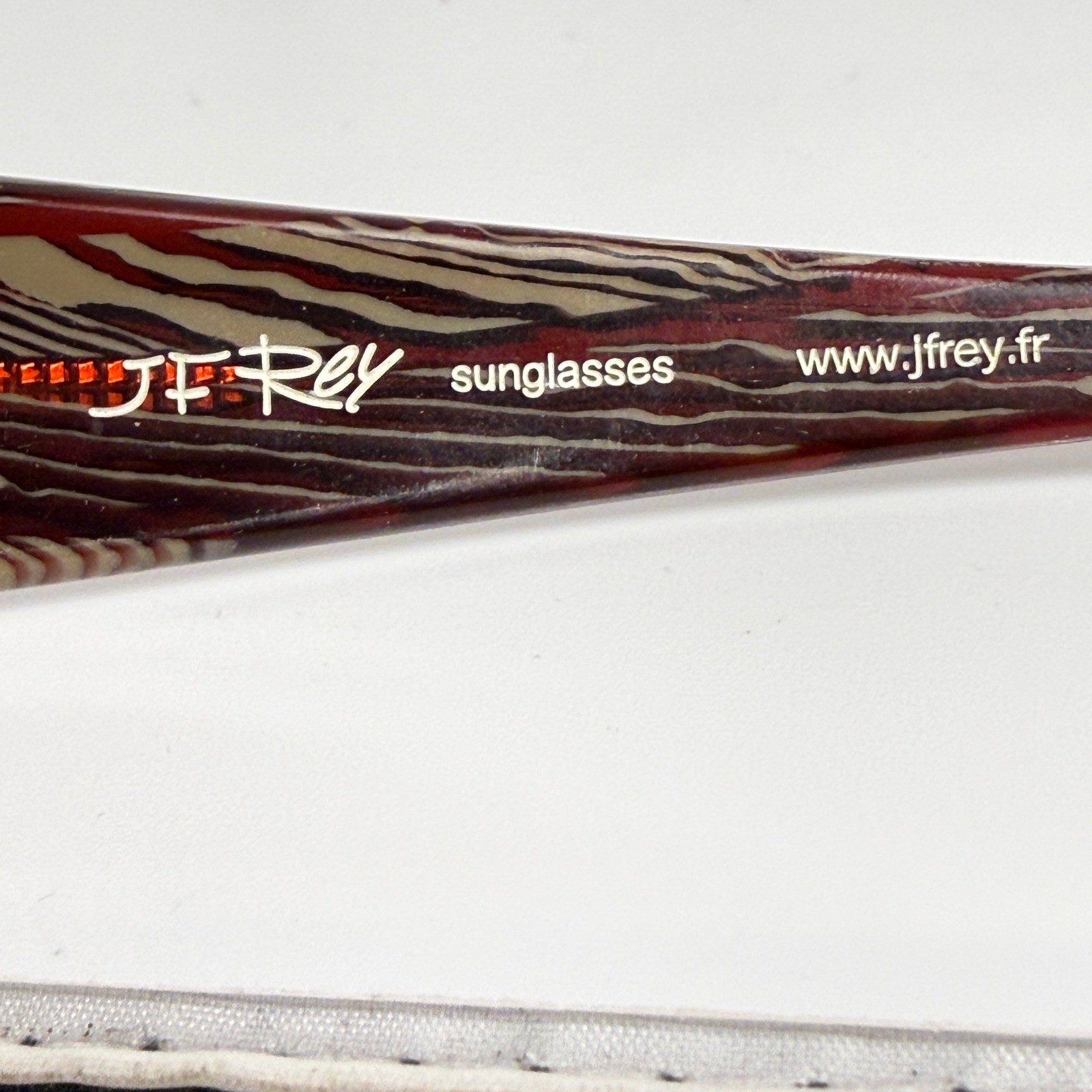 JF Rey JF2233 SG95 Sunglasses Brown Gold Geometric Rectangle Frame France 58-19