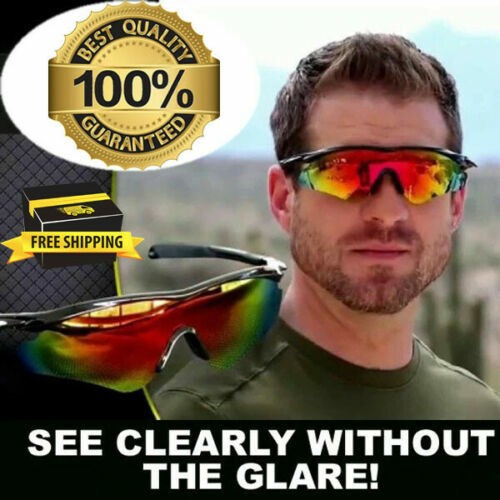 Military Tactical Sunglasses Tac Vision Glare As Seen on TV Polarized Anti mpact