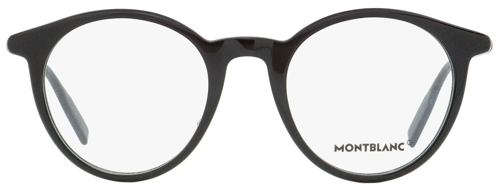 Montblanc Oval Eyeglasses MB0009O 005 Black 50mm 0009 G2U
